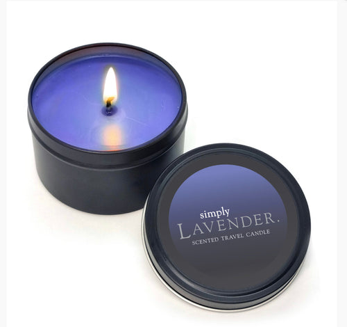 Soy Candle Travel Tin Lavender Simply