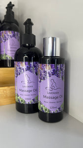 Premium Lavender Massage Oil Aromatherapy
