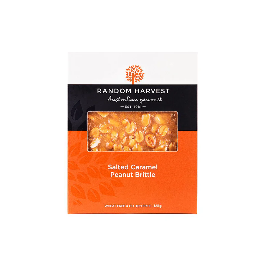 Salted Caramel Peanut Brittle Random Harvest 125g