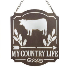 Metal Wall Art My Country Life