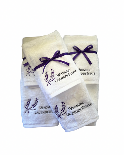 Face Washer Hand Towel Embroidered