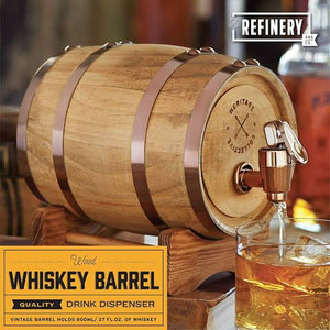 Whisky Barrel Drink Dispenser 800ml