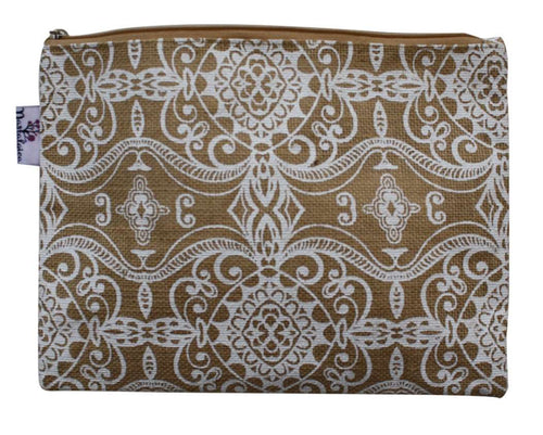 Printed Jute Pouch Clutch