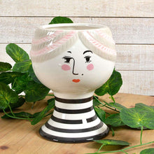 Girl Ceramic Planter