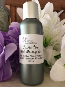 Lavender Rich Massage Oil 125ml