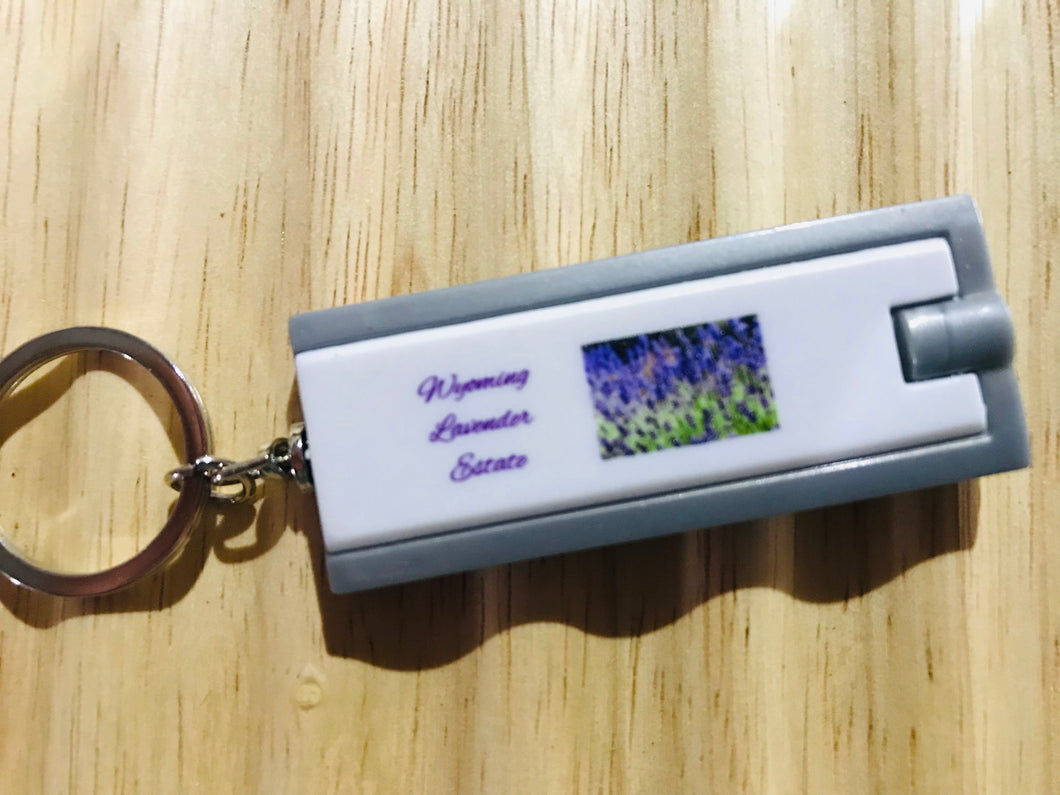 Lavender Estate Key Chain