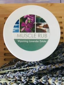 Lavender Muscle Rub 120g