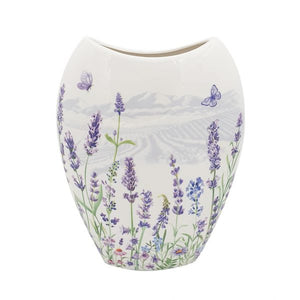 Lavender Farm Mugs Teapot Platter Vase